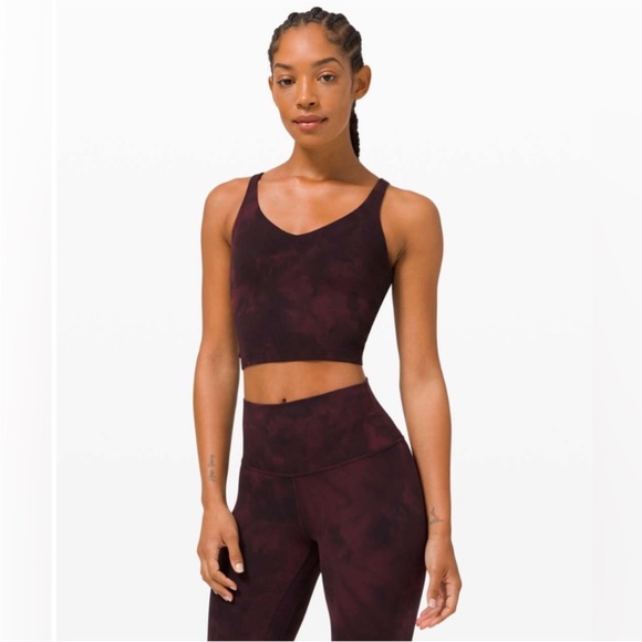 Lululemon Align Tank *Diamond Dye in Diamond Dye Cassis Black Size 4 - Picture 1 of 6